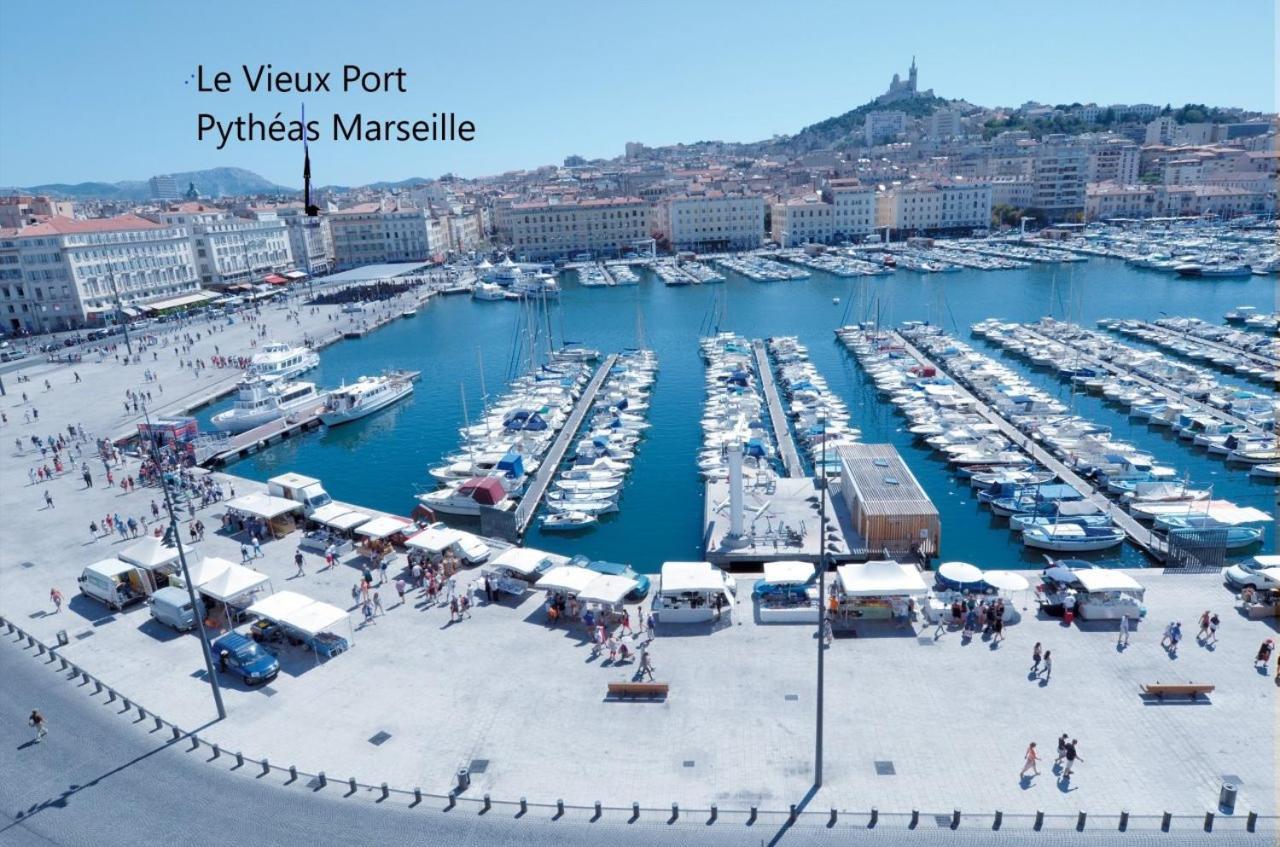 Appartamento Le Pytheas Vieux Port Marsiglia Esterno foto